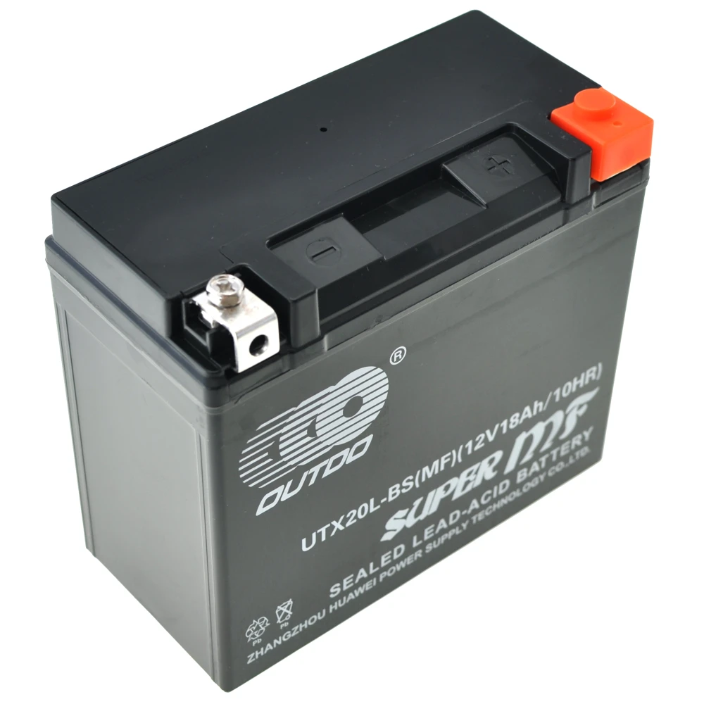 YTX20L-BS gēla akumulators motociklam 12V 20Ah