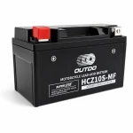 Motocikla Akumulators AGM 12V 9Ah OUTDO HCZ10S-MF - Saderīgs ar Yuasa YTZ10S(-BS) / GTZ10S / ETZ10S