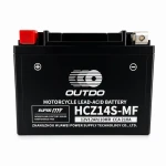 Motocikla akumulators AGM 12V 12Ah OUTDO HCZ14S-MF - Saderīgs ar Yuasa YTZ14S(-BS) / GTZ14S / ETZ14S