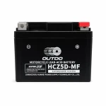 Motocikla akumulators AGM 12V 5Ah OUTDO HCZ5D-MF - Saderīgs ar Yuasa YTZ7S-BS / GTZ7S / ETZ5L-BS