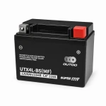 Motocikla akumulators AGM 12V 4Ah OUTDO UTX4L-BS(MF) - Saderīgs ar Yuasa YTX4L-BS / GTX4L-BS / ETX4L-BS