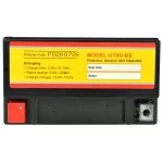 Augstas veiktspējas un ilgmūžīgs moto akumulators UTX9A YTX9-BS Gel