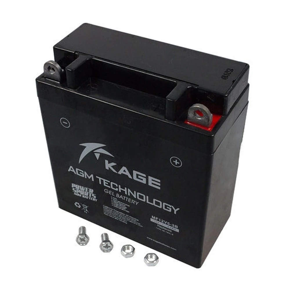 Motocikla akumulators YB5L-B Gel 12V 5,5Ah