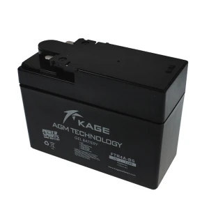 YTR4A-BS gēla motocikla akumulators 12V 2.5Ah ar augstu veiktspēju