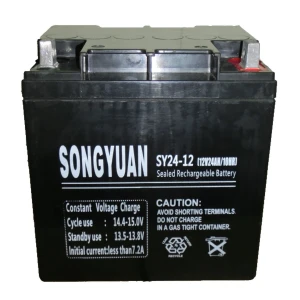 Songyuan noslēgts uzlādējams svina akumulators 12V 24Ah SY24-12