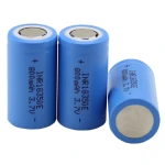 Augstas kvalitātes un izturīga uzlādējama baterija 18350 800mAh 3,7V Li-ion