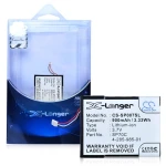 Sony PSP E1004 akumulators 900 mAh melns, saderīgs ar PSP Street E1000, E1002, E1008