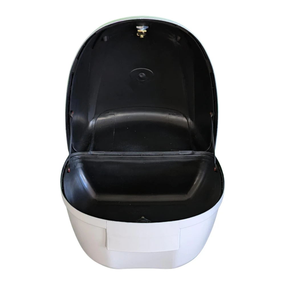 Universāls motocikla koferis 28L balts - Mod-YM-0807
