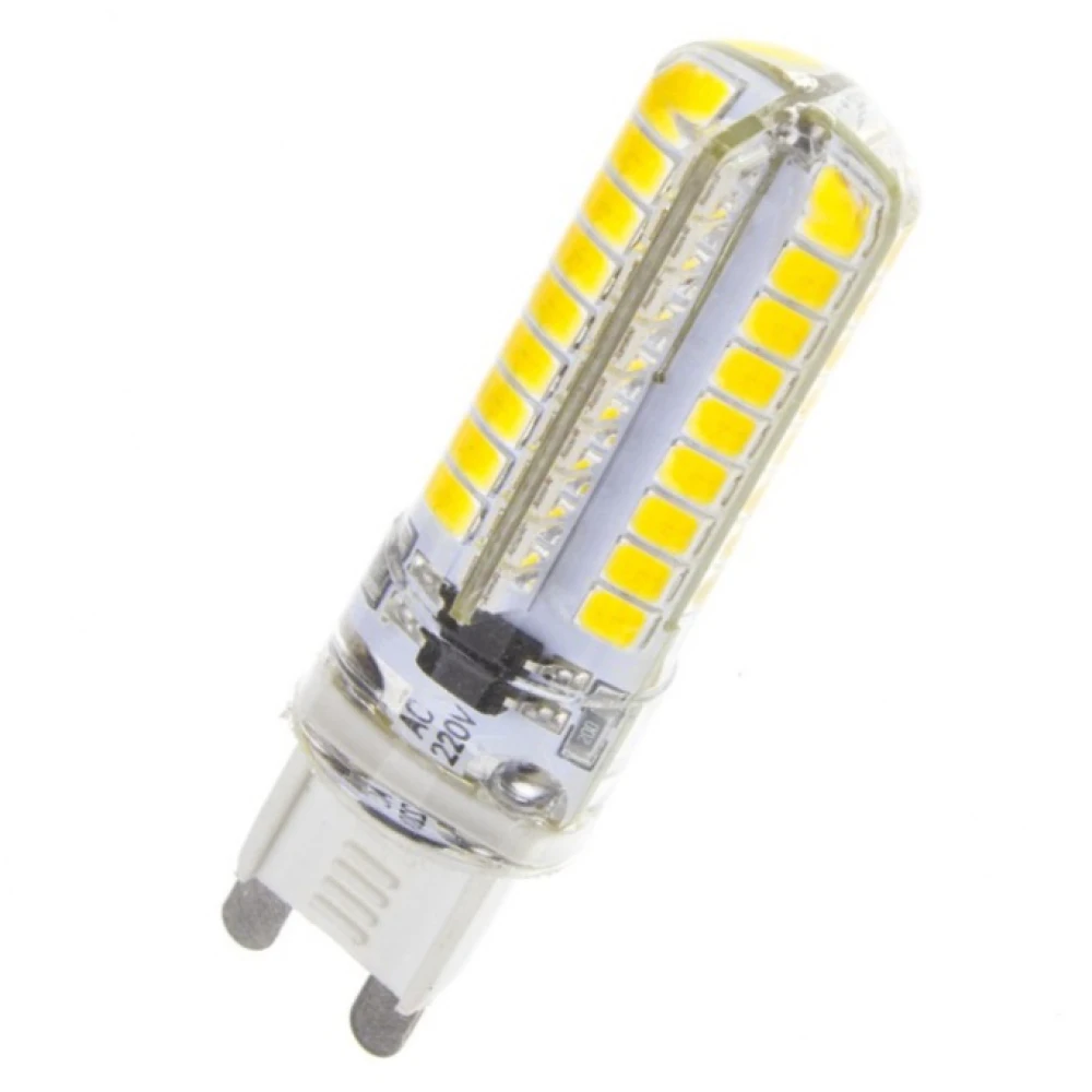 G9 LED spuldze 5W 6500K spilgta gaisma ar zemu patēriņu