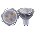 GU10 LED spuldze 3W 6500K spilgtam efektīvam apgaismojumam