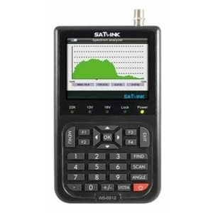 Satlink WS-6912 satelītu meklētājs DVB-S/DVB-S2 - portatīvs signāla mērītājs