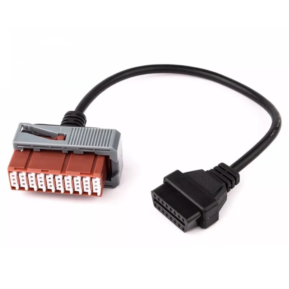 OBD2 30 pin adaptera kabelis Citroen un Peugeot 106, 206, 306, 406