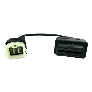 Kawasaki 6 pin uz 16 pin diagnostikas kabelis - kvalitatīvs KTM adapteris