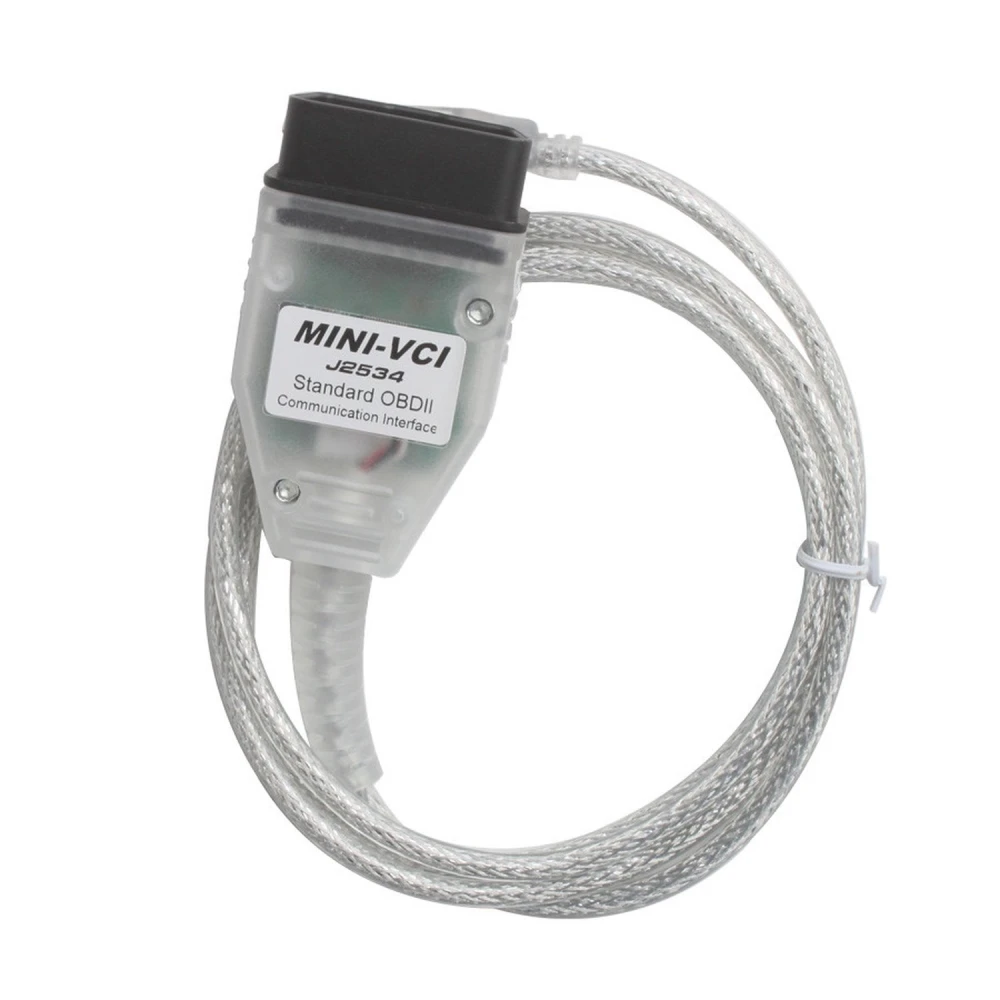 Mini VCI Toyota diagnostikas kabelis ar OEM TIS programmatūru