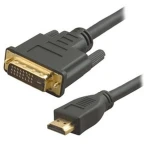 3 m HDMI uz DVI kabelis 24 pini Dual Link PS3