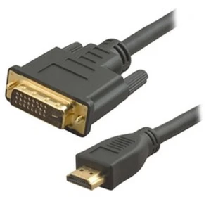 HDMI–DVI kabelis 24 kontaktu Dual Link PS3 – augstas izšķirtspējas savienojums