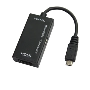satkit MHL microUSB uz HDMI kabelis mobilā savienošanai ar TV ar HD skaņu un attēlu