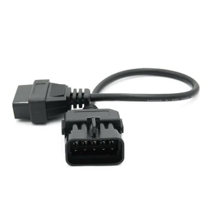 OBD1 uz OBD2 kabelis, saderīgs ar Opel - diagnostikas adapteris 10Pin uz 16Pin