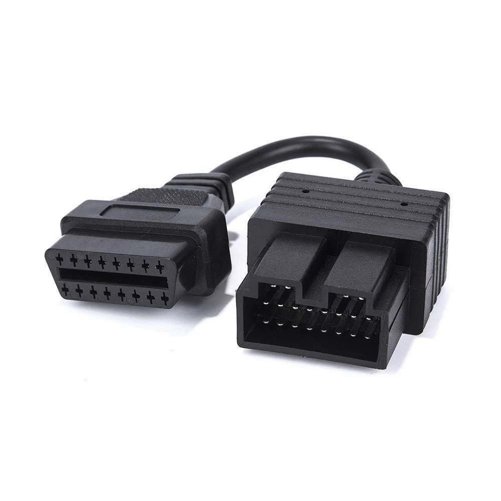 Kia OBD1–OBD2 kabelis: 20Pin uz 16Pin diagnostikas adapteris KIA
