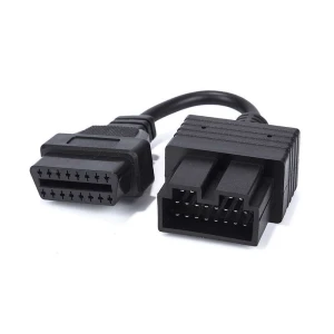 Kia OBD1–OBD2 kabelis: 20Pin uz 16Pin diagnostikas adapteris KIA
