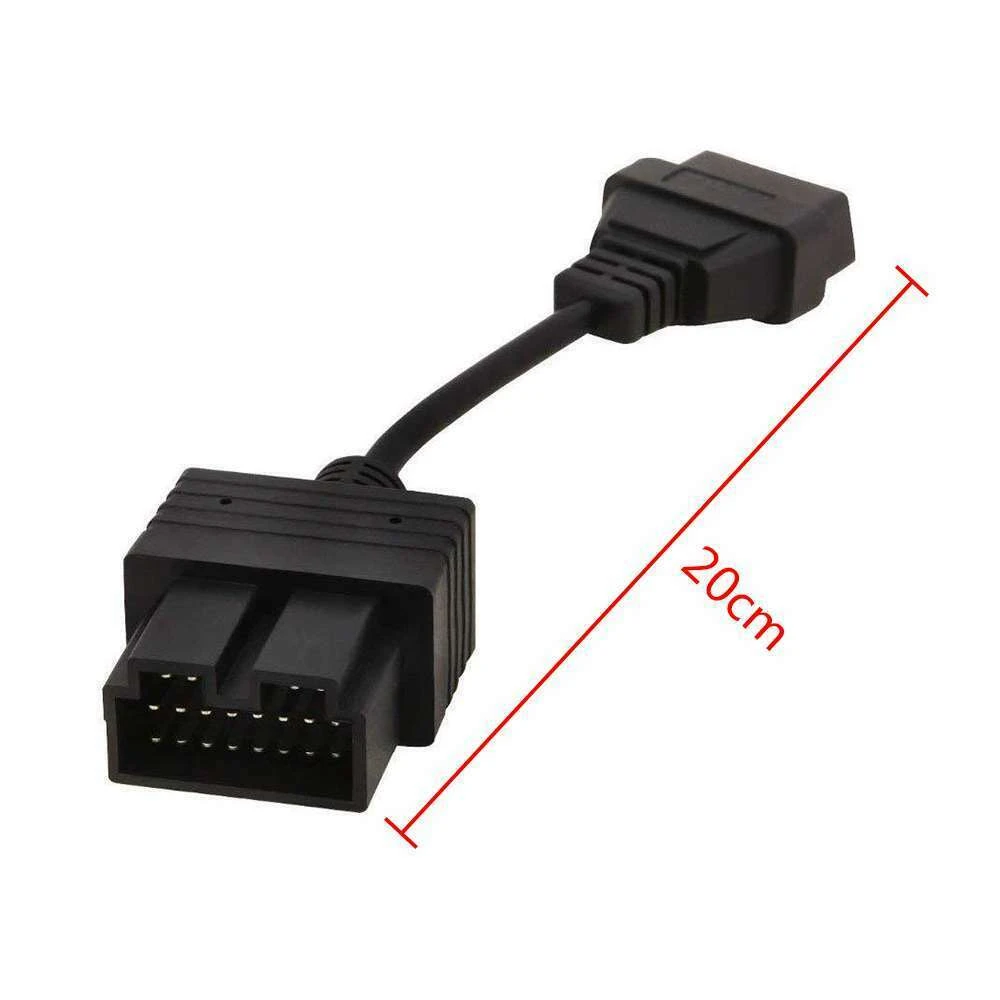 Kia OBD1–OBD2 kabelis: 20Pin uz 16Pin diagnostikas adapteris KIA