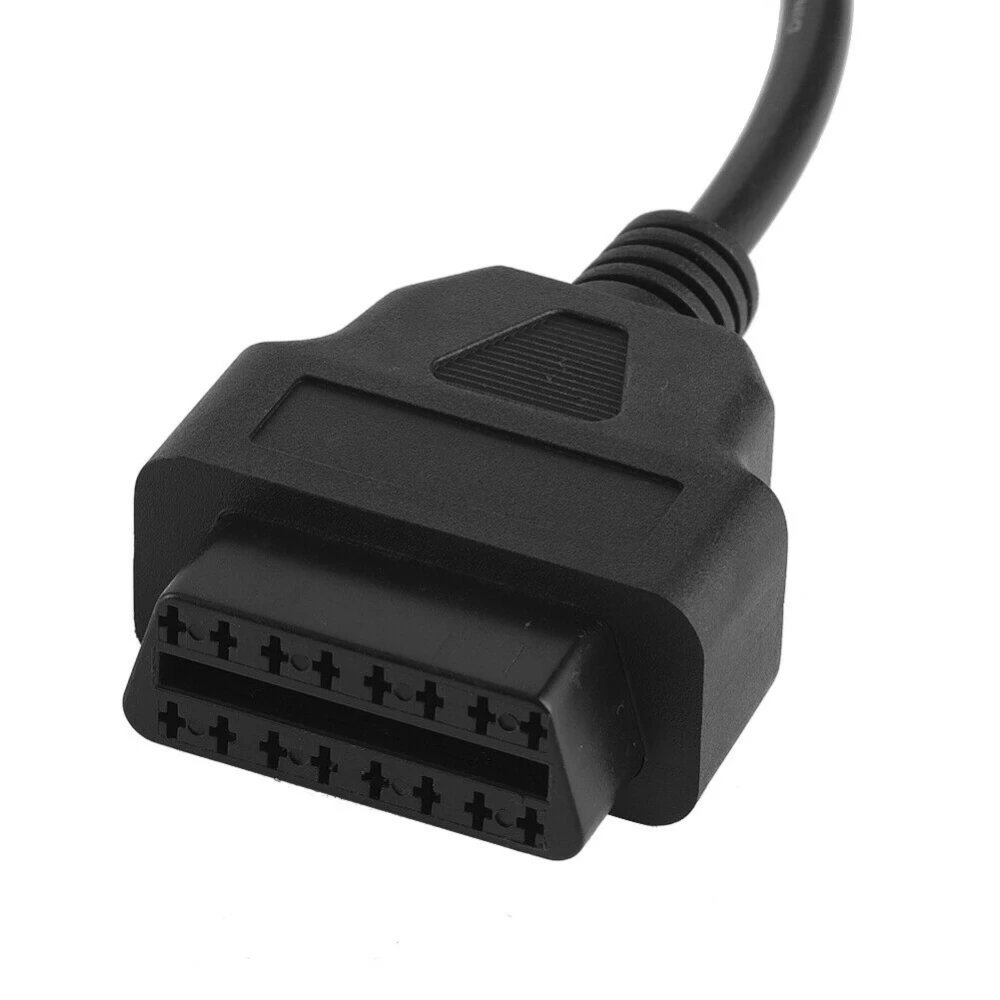 OBD2 uz 4 kontaktu kabelis Honda motociklam - diagnostikas adapteris