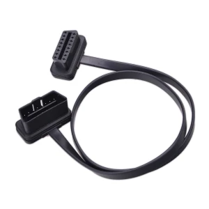 OBD2 pagarinātājs 60 cm ar 90 grādu leņķi ērtai savienošanai