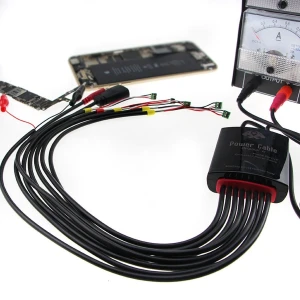 Īpašs barošanas kabelis ar akumulatora savienotājiem iPhone 7, 6S un Samsung