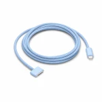 USB-C uz MagSafe 3 140W kabelis MacBook Pro un Air - 2 m pīts, Sky Blue