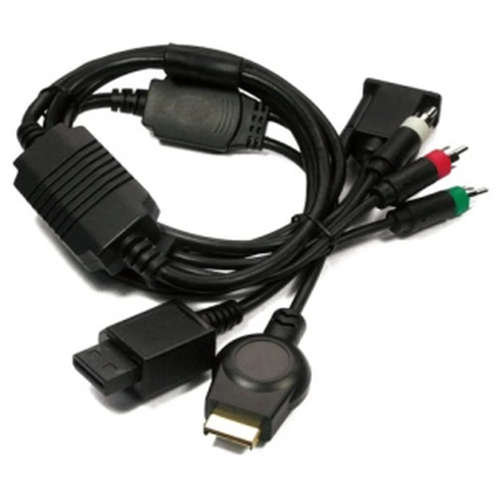 VGA kabelis PS3 Wii konsolei uz monitoru ar RCA audio