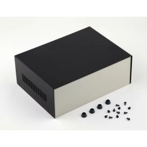 Metāla kaste projektiem 210x155x80mm ar ventilācijas spraugām