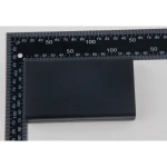 Plastmasas kaste projektiem 124x70x28mm ar hermētisku aizdari
