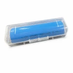 Bateriju Kaste 1× 18650 Caurspīdīgs Plastmasa Pretputekļu Individuāla Aizsardzība