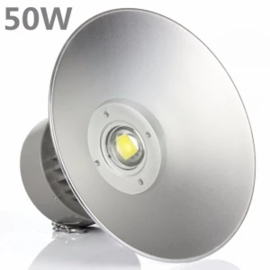 Industriālais LED gaismeklis 50W 6000K spilgta gaisma PF 0,95 High Bay LED