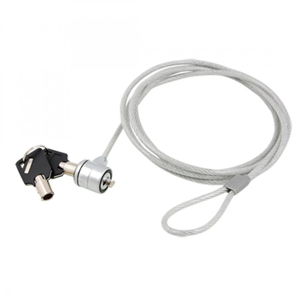 Kensington slēdzene ar atslēgu portatīvajam datoram un LCD