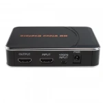 HDMI video uztvērējs PS3 PS4 Xbox360 Wiiu Full HD bez PC