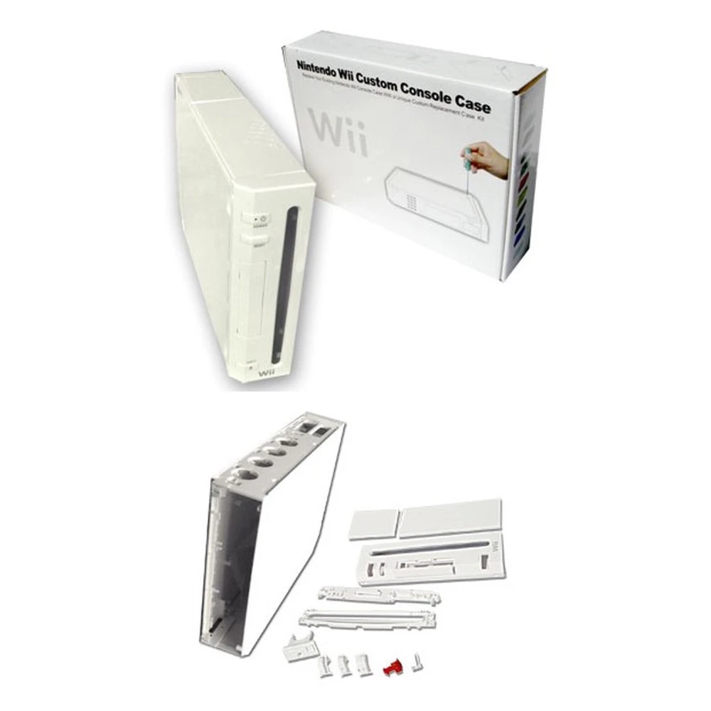 Pilns Nintendo Wii balts korpuss remontam