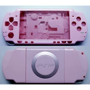 Pilns PSP 2000 rozā korpuss ar pogām PSP Slim