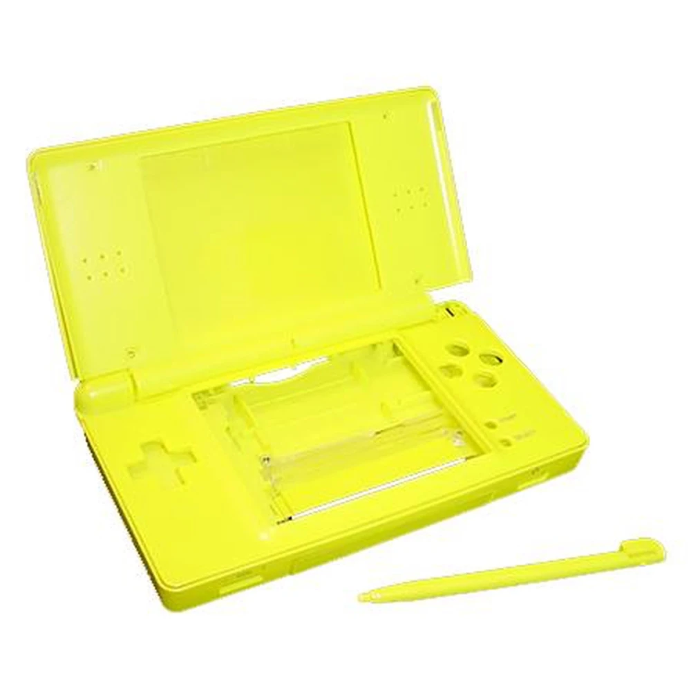Nintendo DS Lite dzeltenais korpusa nomaiņas komplekts