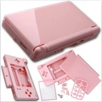 Nintendo DS Lite rozā korpuss pilnai nomaiņai un personalizācijai