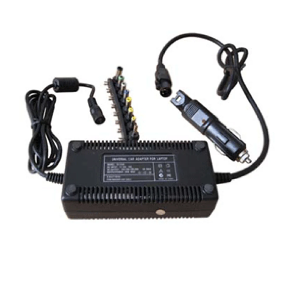 Universāls auto lādētājs portatīvajiem datoriem 100W