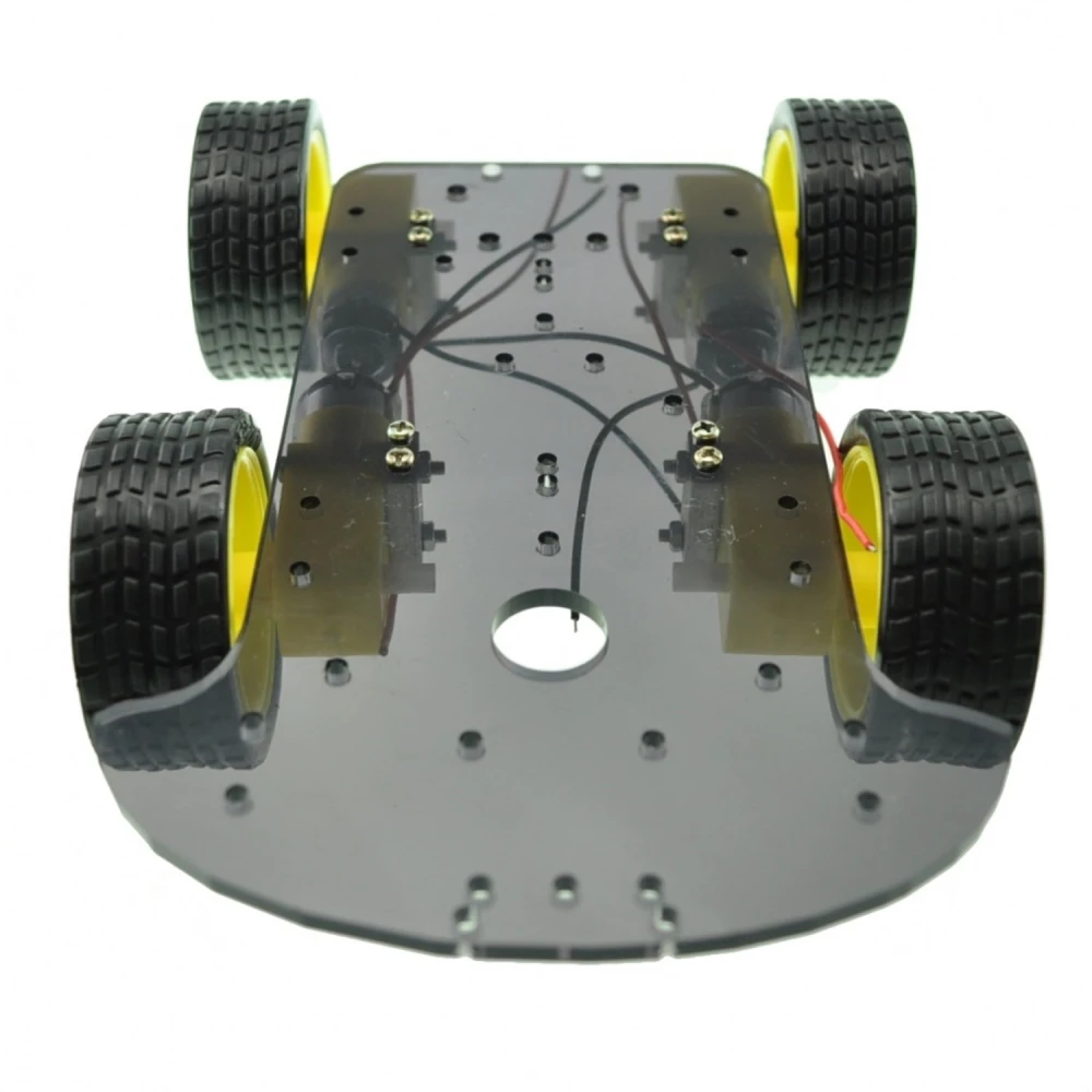4x4 robotu šasija ar motoriem - ideāls komplekts izglītības un DIY projektiem