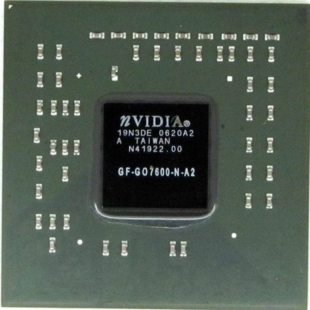 NVIDIA GF-Go7600-N-A2 grafiskais čipsets bez svina