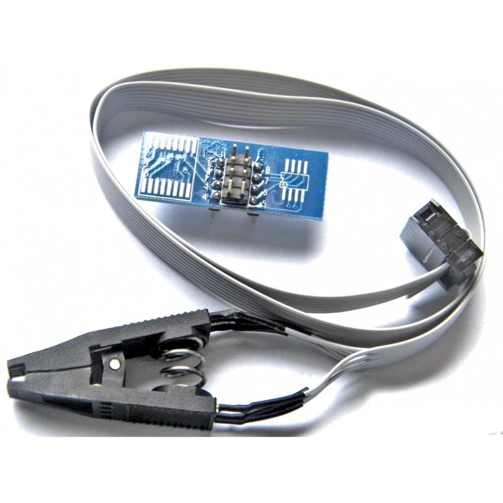 SOP8 SOIC8 programmēšanas klips precīzai mikroshēmu programmēšanai