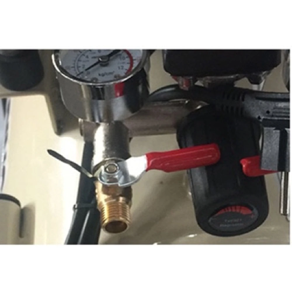 Compresor aire silencioso sin aceite 50L OTS550W x 2-50L en caja de presentación