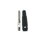 Satkit 4 mm melns banāna savienotājs BP4526 mērīšanas kabeļiem