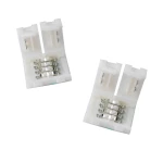 LED klip savienotājs 4 pin 10mm 5050 RGB LED lentēm