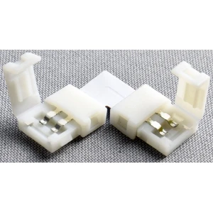 LED L formas savienotājs 2 pin 10mm 5050 LED lentēm YourLed