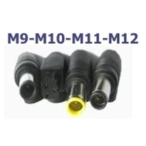 Īpašie savienotāji universālajiem portatīvo datoru lādētājiem (3 modeļi)