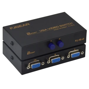 satkit VGA slēdzis 2 ieejas 1 izeja monitoram PC bez kvalitātes zuduma